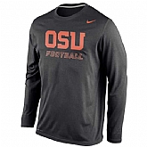 Oregon State Beavers Nike Legend Practice Long Sleeve Performance WEM T-Shirt - Black,baseball caps,new era cap wholesale,wholesale hats